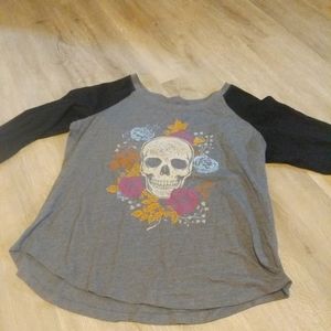 Torrid skull shirt